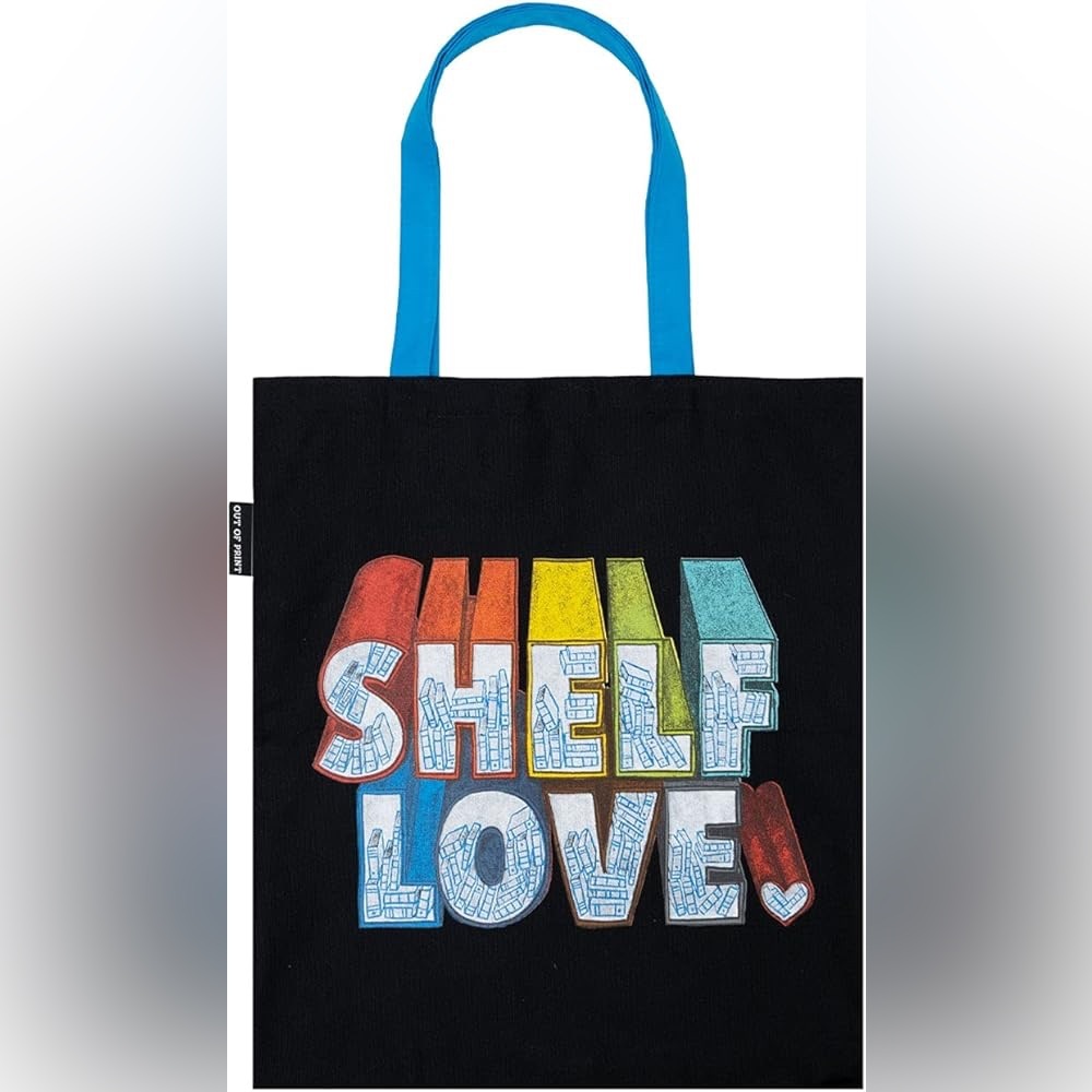 NWT Out of Print Shelf Love Tote Bag